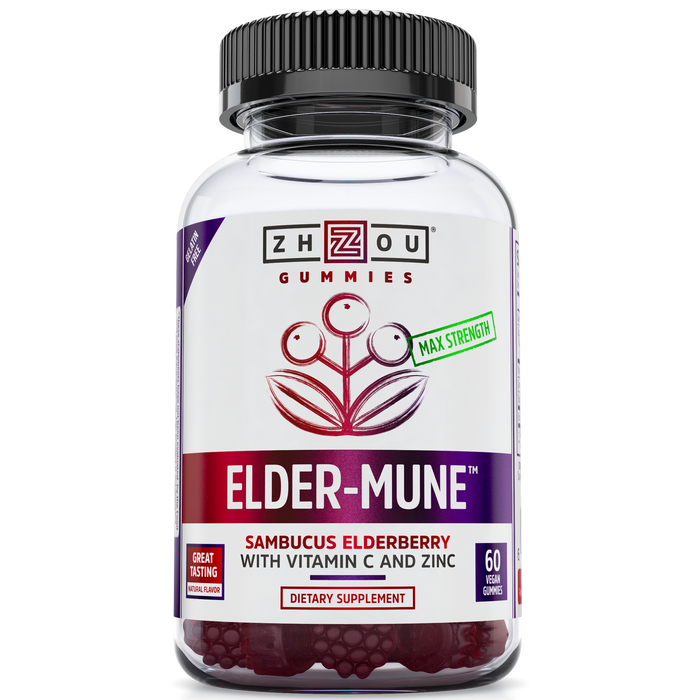 ZHOU Nutrition Elder-Mune Elderberry 60 gummies