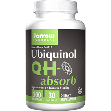 Jarrow Formulas QH-Absorb Co-Q10 200 mg