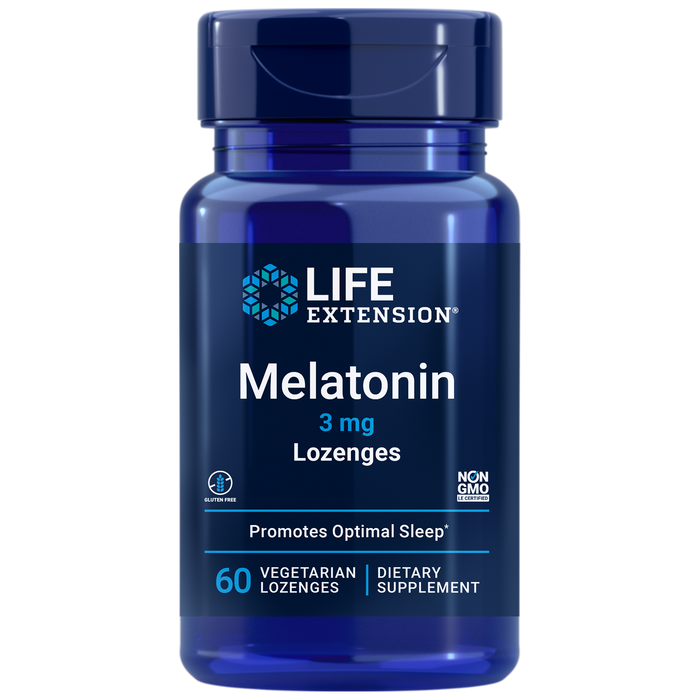 Life Extension Melatonin 3 mg 60 lozenges