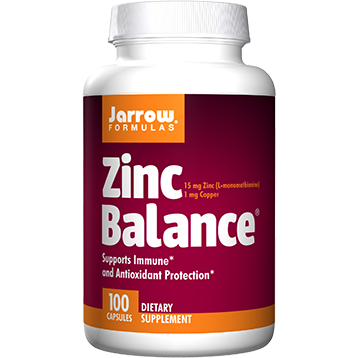 Jarrow Formulas Zinc Balance 15 mg 100 caps