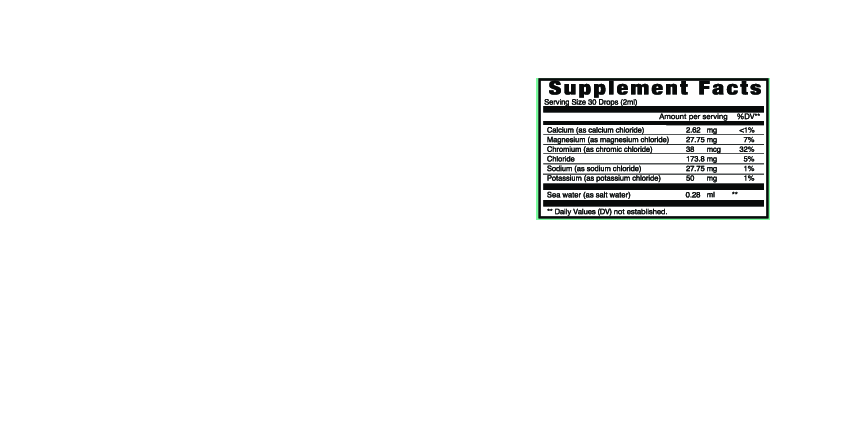 Eidon Electrolytes Liquid 30 day supply 2 oz