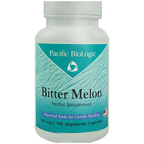 Pacific BioLogic Bitter Melon 500 mg 100 caps Hebron Nutrition