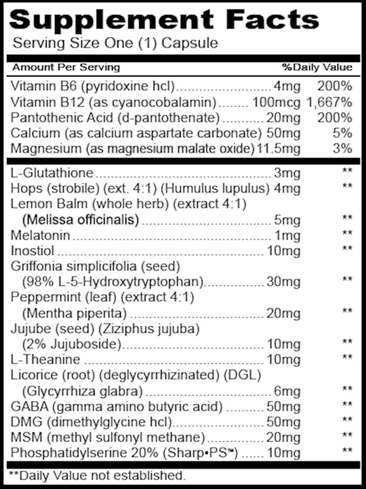Priority One Vitamins R.E.M 30 vegcaps