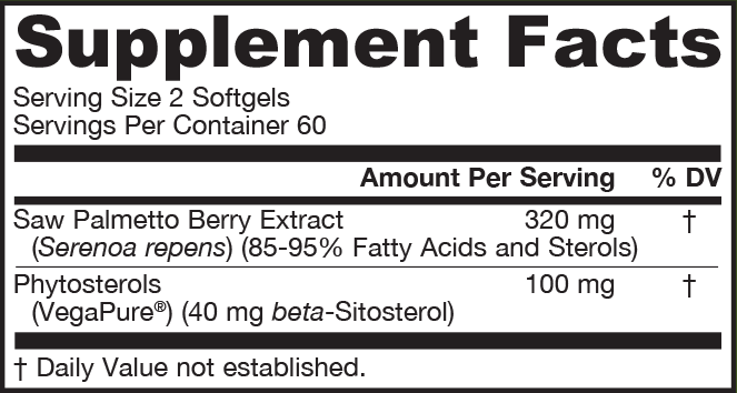 Jarrow Formulas Saw Palmetto 320 mg