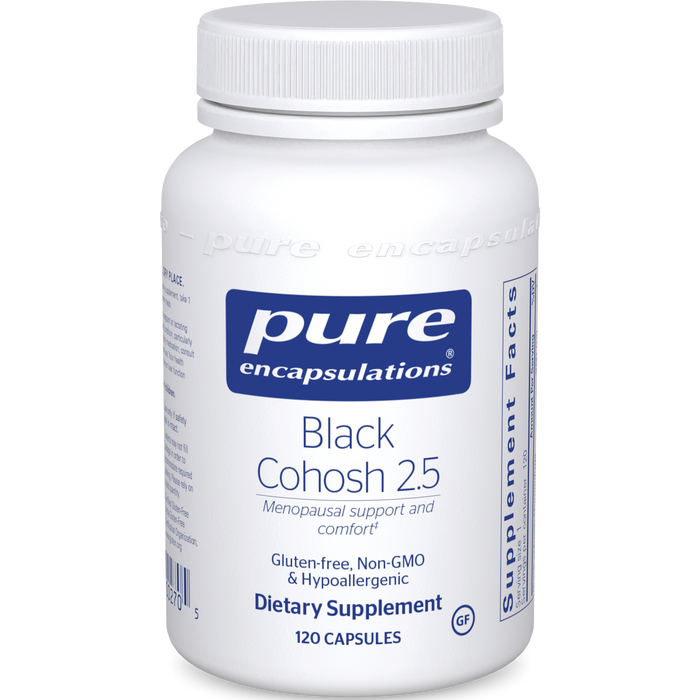 Pure Encapsulations Black Cohosh 2.5 250 mg 120 caps