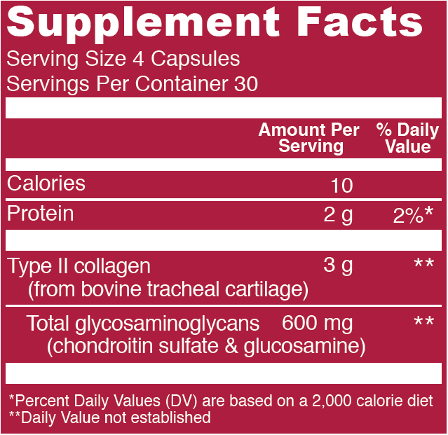 Vital Proteins Cartilage Collagen 120 capsules
