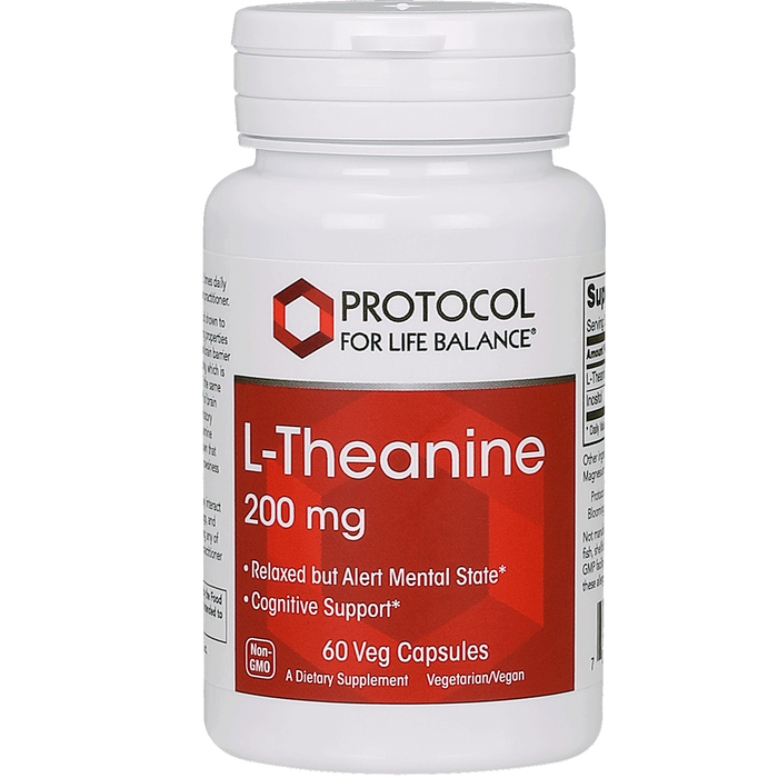 Protocol For Life Balance L-Theanine 200 mg 60 vcaps
