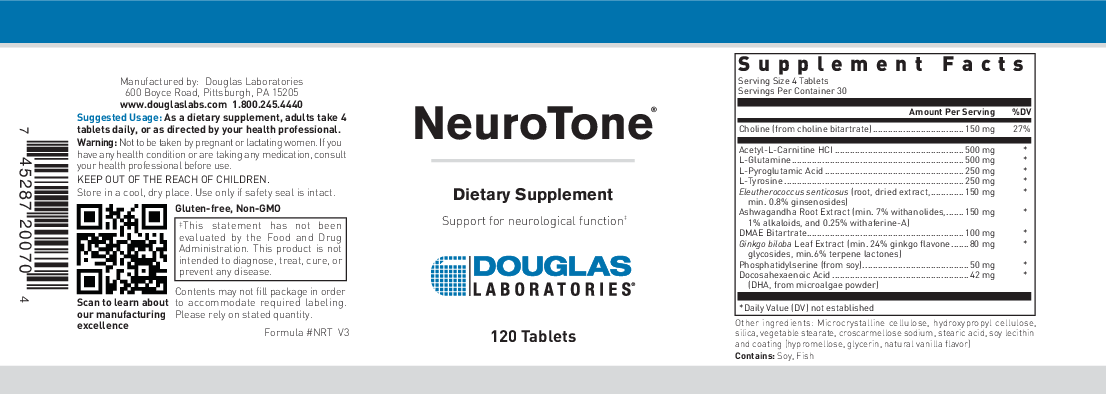 Douglas Laboratories® NeuroTone 120 tabs
