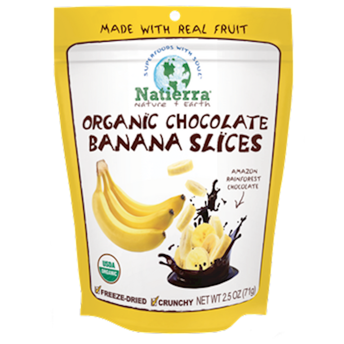 Nature's All Chocolate Banana Slices Org 2.5 oz
