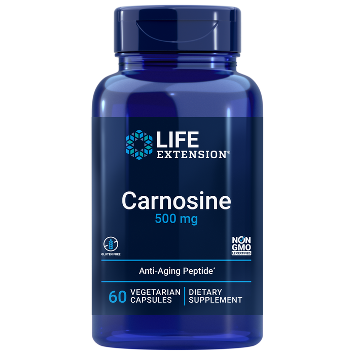 Life Extension Carnosine 500 mg 60 vegcaps