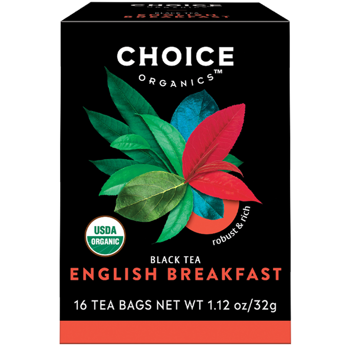 Choice Organic Tea English Breakfast Tea Organic 16 teabags