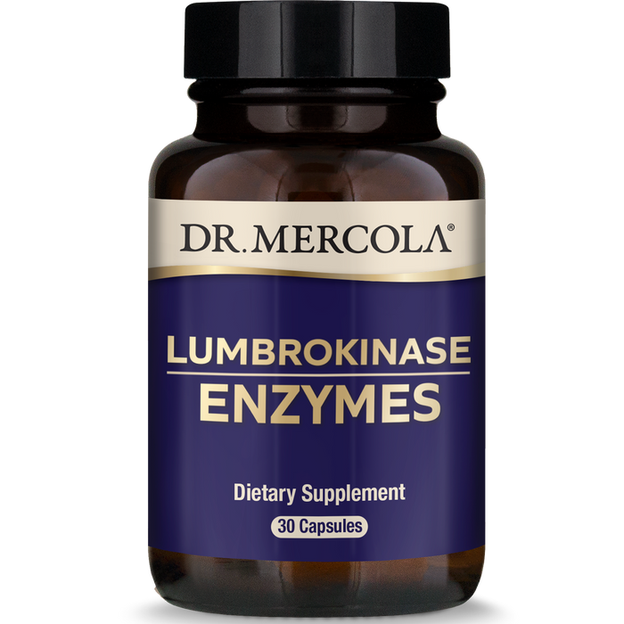 Dr. Mercola lumbrokinase enzymes 30 caps