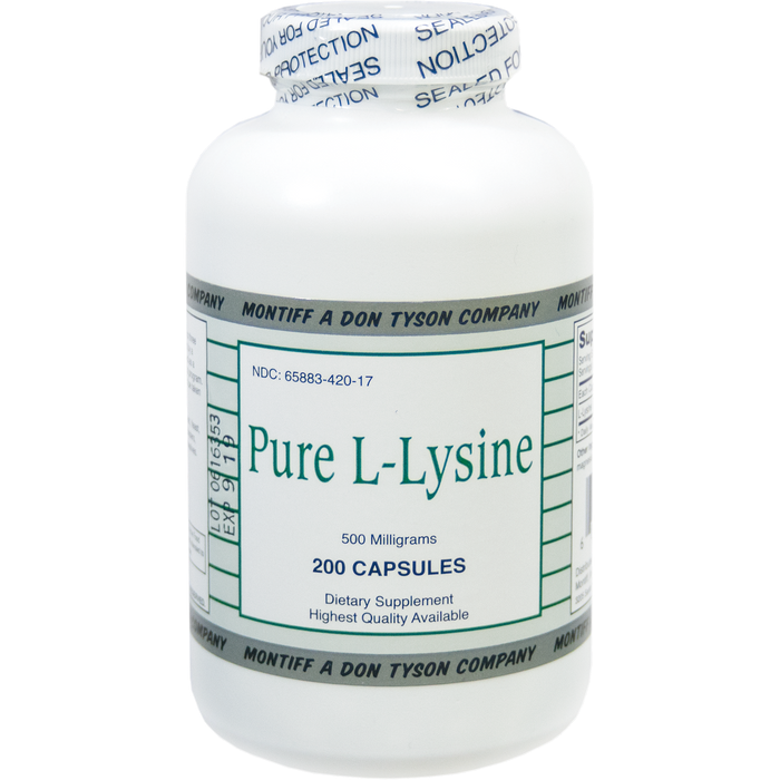Montiff Pure L-Lysine 500 mg