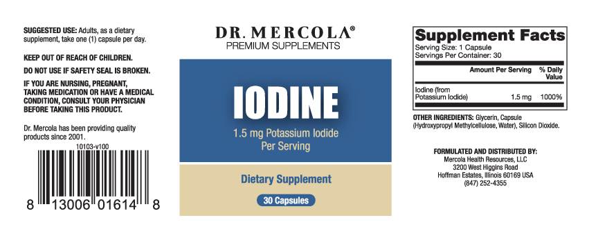 Dr. Mercola Iodine 30 caps