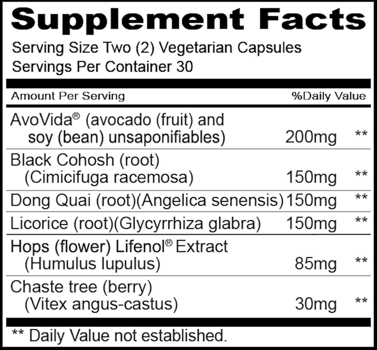 Priority One Vitamins Estro-Flash 60 vcaps