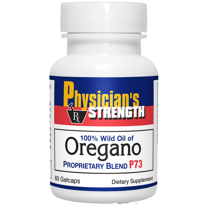 Physician's Strength 100% Wild Oil of Oregano  60 gels