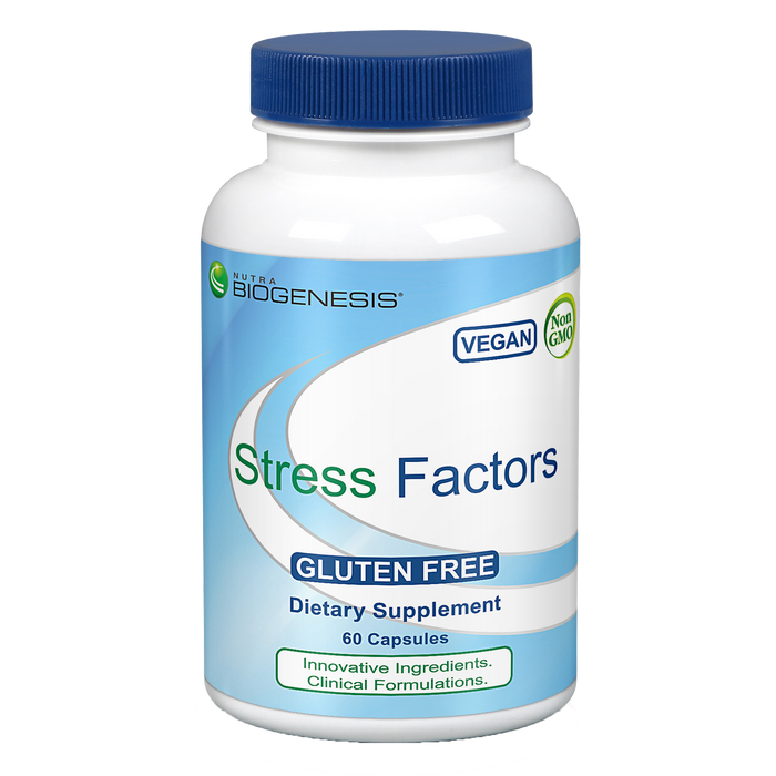 Nutra BioGenesis Stress Factors 60 vegcaps