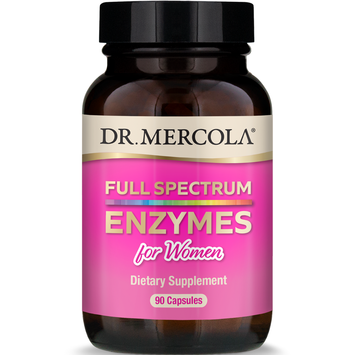 Dr. Mercola Full Spectrum Enzymes for Women 90 caps — Hebron Nutrition