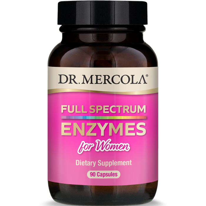 Dr. Mercola Full Spectrum Enzymes for Women 90 caps