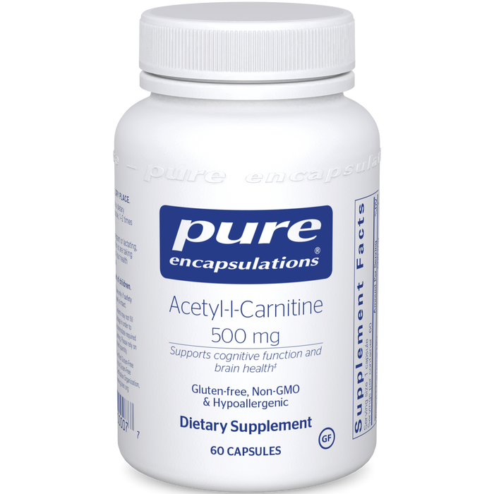 Pure Encapsulations Acetyl-L-Carnitine 500 mg 60 vcaps