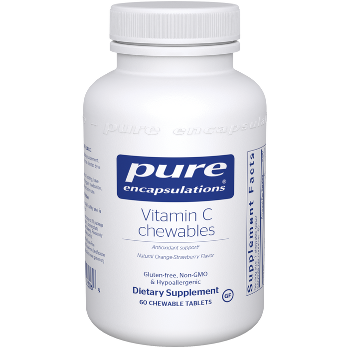 Pure Encapsulations Vitamin C chewables 60 tabs