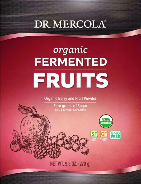 Dr. Mercola Organic Ferm Fruits 90 servings