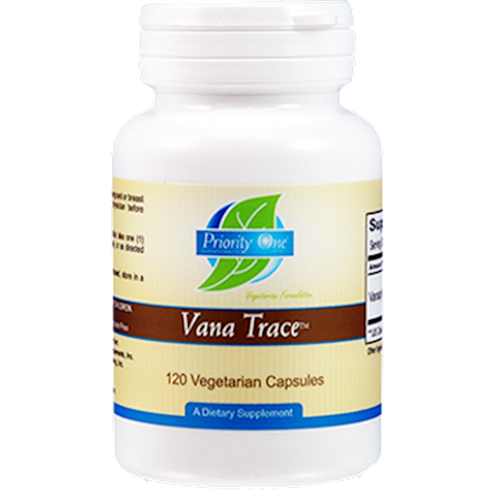 Priority One Vitamins Vana Trace  120 vcaps
