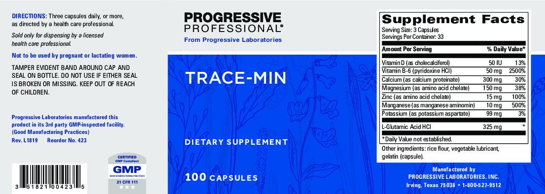 Progressive Labs Trace-Min