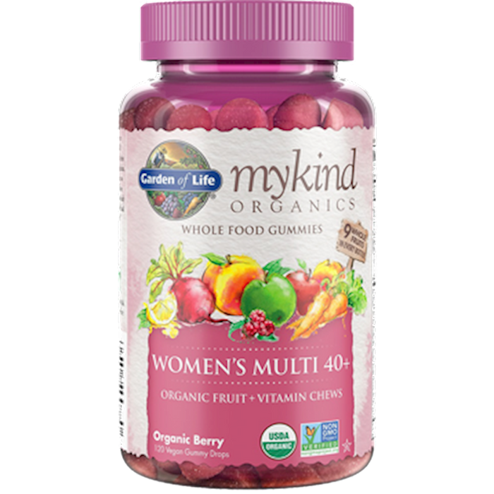 Garden of Life Mykind Women's 40+ Multi-Berry 120 Gummy