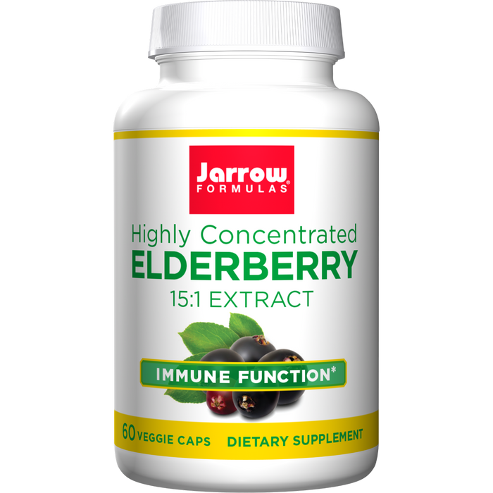 Jarrow Formulas Elderberry 15:1 Extract 60 vegcaps