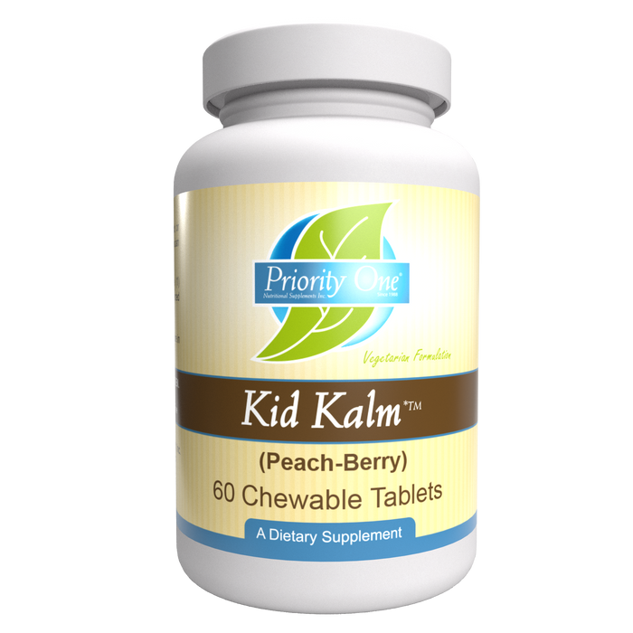 Priority One Vitamins KinderCalm Chewable 60 tabs