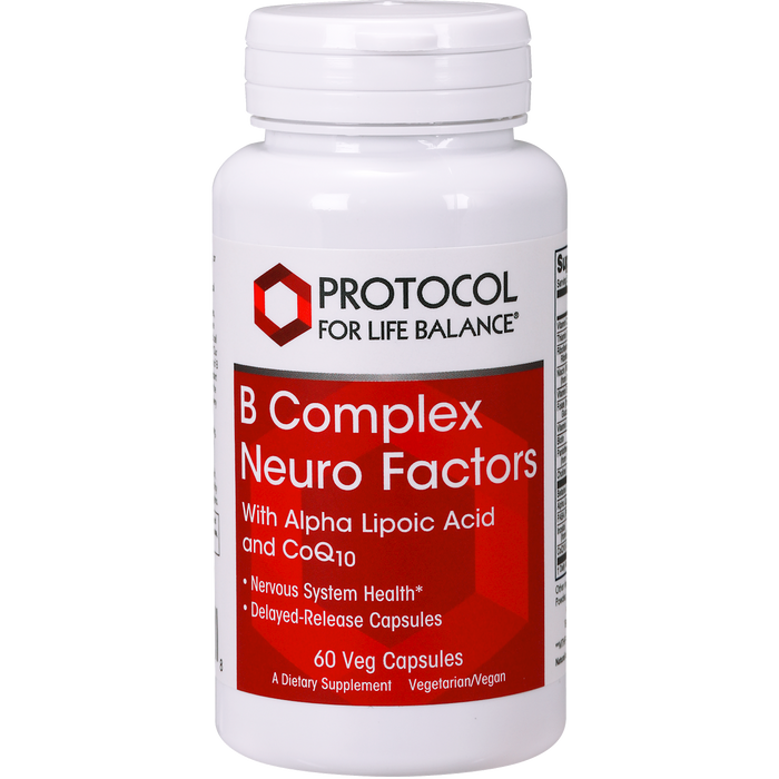Protocol For Life Balance B Complex Neuro Factors 60 vegcaps