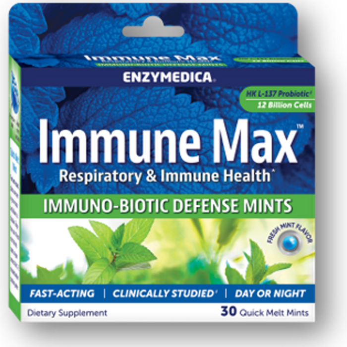 Enzymedica Immune Max Immuno-Biotic Mints 30 ct