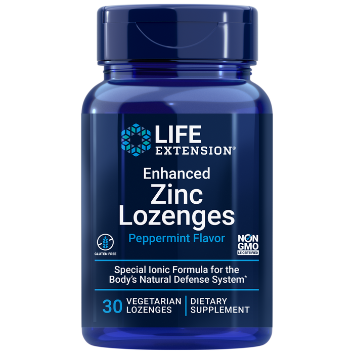 Life Extension Enhanced Zinc 30 veg lozenges