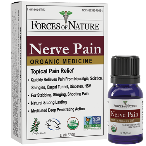 Forces of Nature Nerve Pain Organic .37 ounce