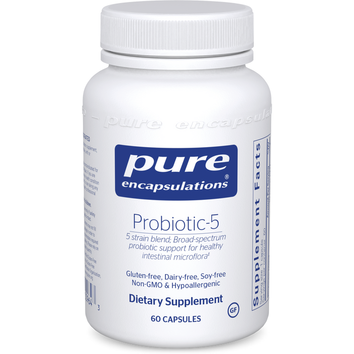 Pure Encapsulations Probiotic-5 (dairy-free) 60 caps