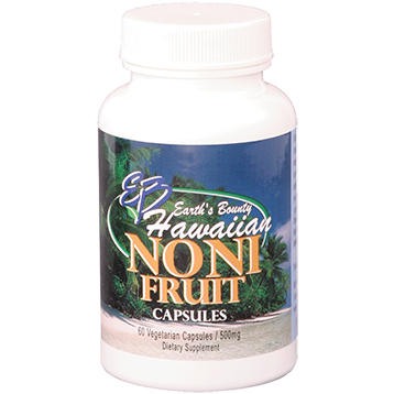 Earth's Bounty Hawaiian Noni Fruit 500 mg 60 vegcaps