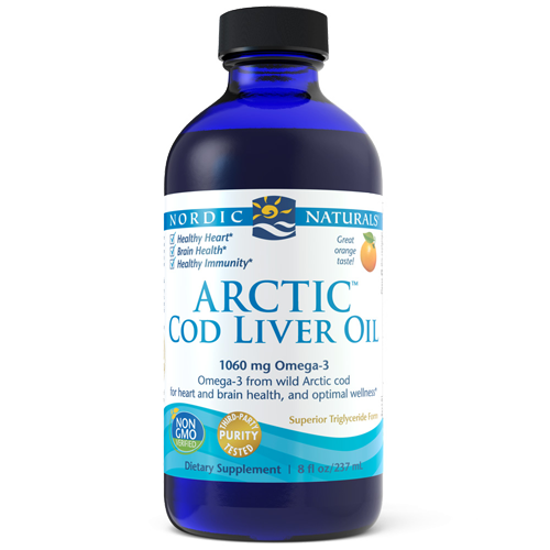 Nordic Naturals Arctic Code Liver Oil Orange 8 fl oz