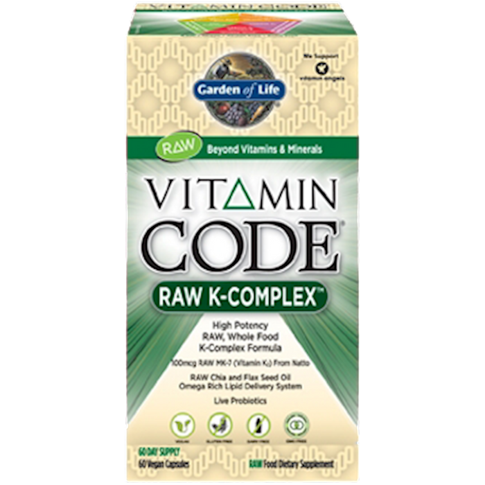 Garden of Life Vitamin Code RAW K-Complex  60 vcaps