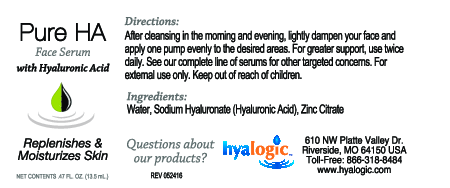 Hyalogic HA Face Serum (PHA) 0.47 fl oz