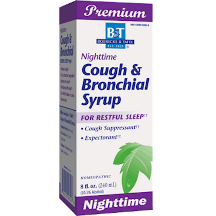 Boericke & Tafel Nighttime Cough & Bronchial Syrup