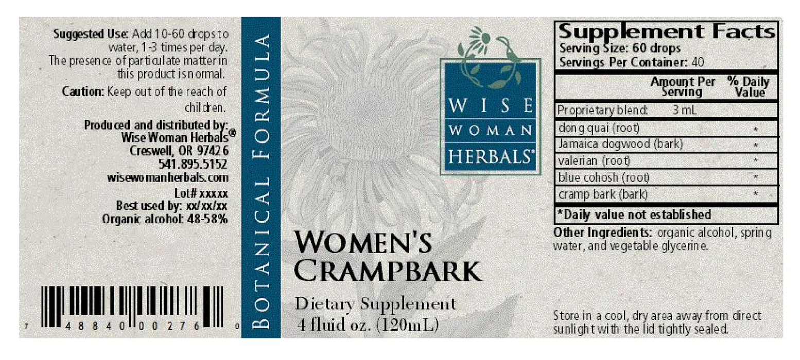 Wise Woman Herbals Women's Crampbark Compound 4 oz