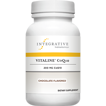 Integrative Therapeutics Vitaline CoQ10 Chocolate 200 mg 30 chew