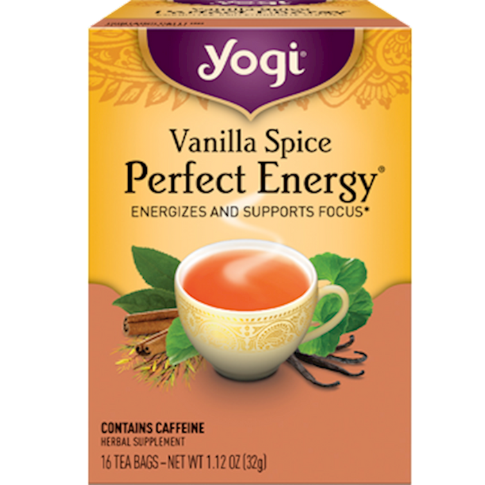 Yogi Teas Perfect Energy Vanilla Spice 16 bags