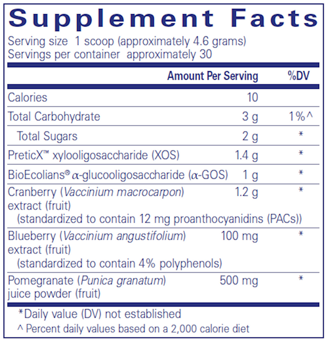 Pure Encapsulations Poly-Prebiotic powder 4.9 oz