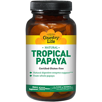 Country Life Tropical Papaya 500 wafers