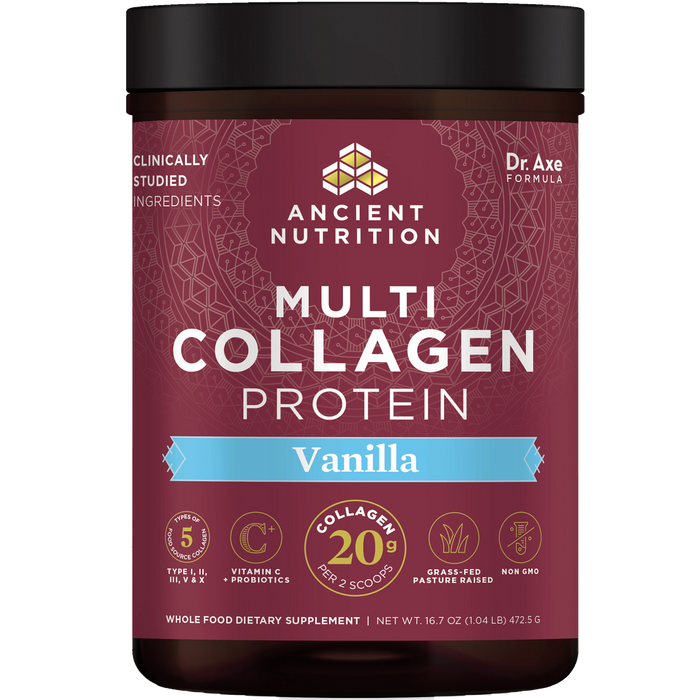 Ancient Nutrition Multi Collagen Protein Vanilla 16.7 oz