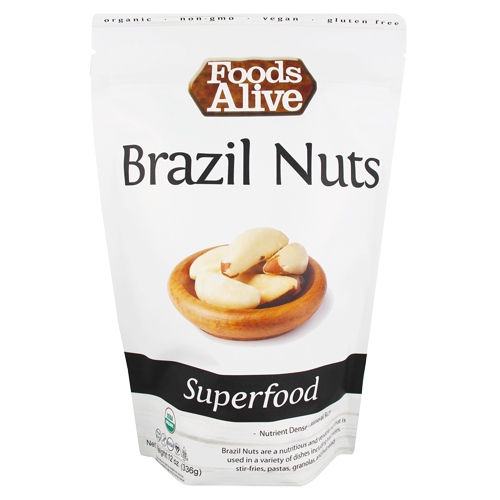 Foods Alive Organic Brazil Nuts 12 serv