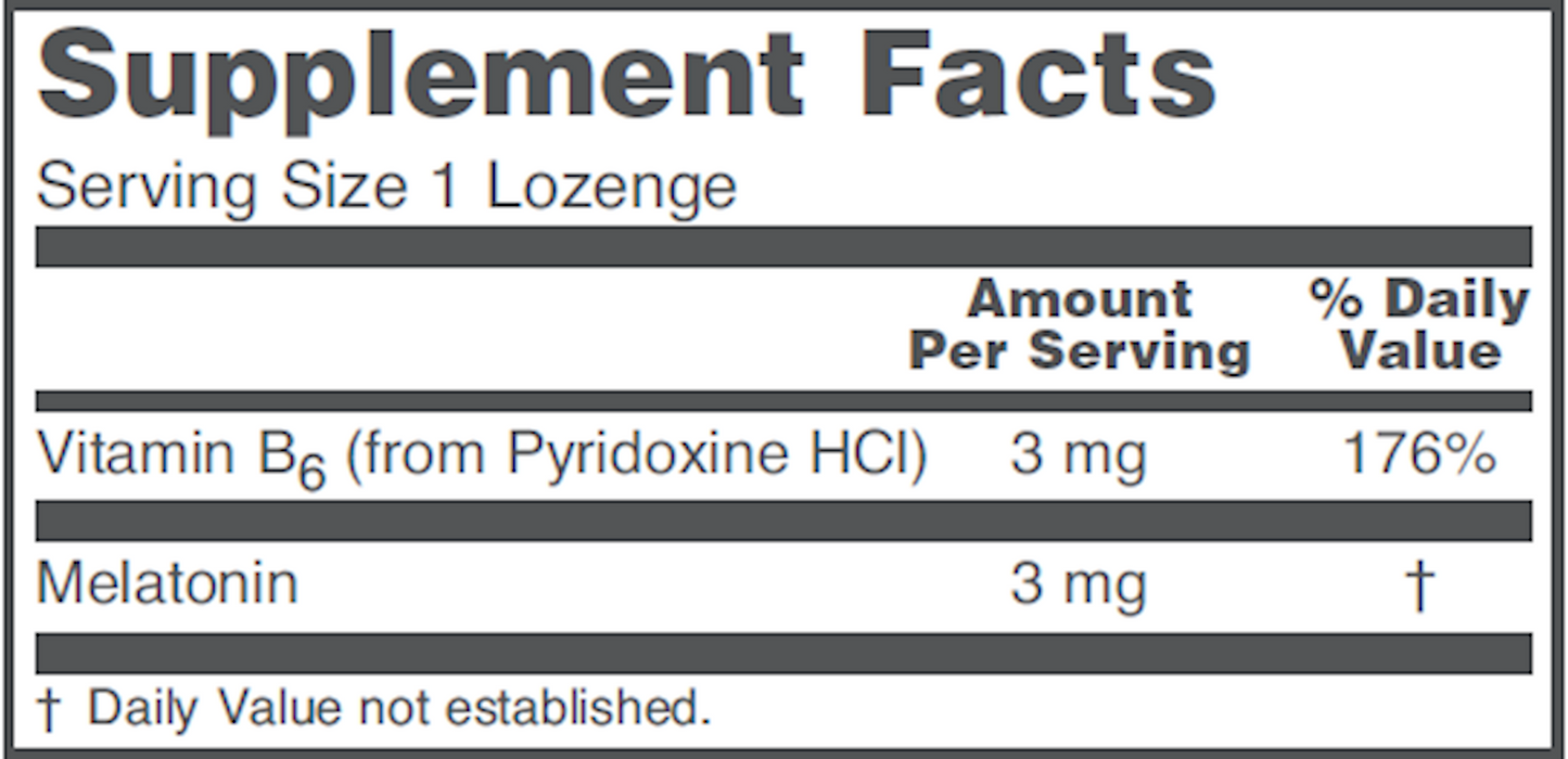 Protocol For Life Balance Melatonin 3 mg 120 loz