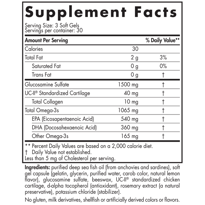 Nordic Naturals ProOmega Joint Xtra 90 gels